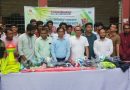 প্রাইম মিনিস্টার্স গোল্ডকাপ ফুটবল প্রতিযোগিতার ক্রীড়াসামগ্রী বিতরণ